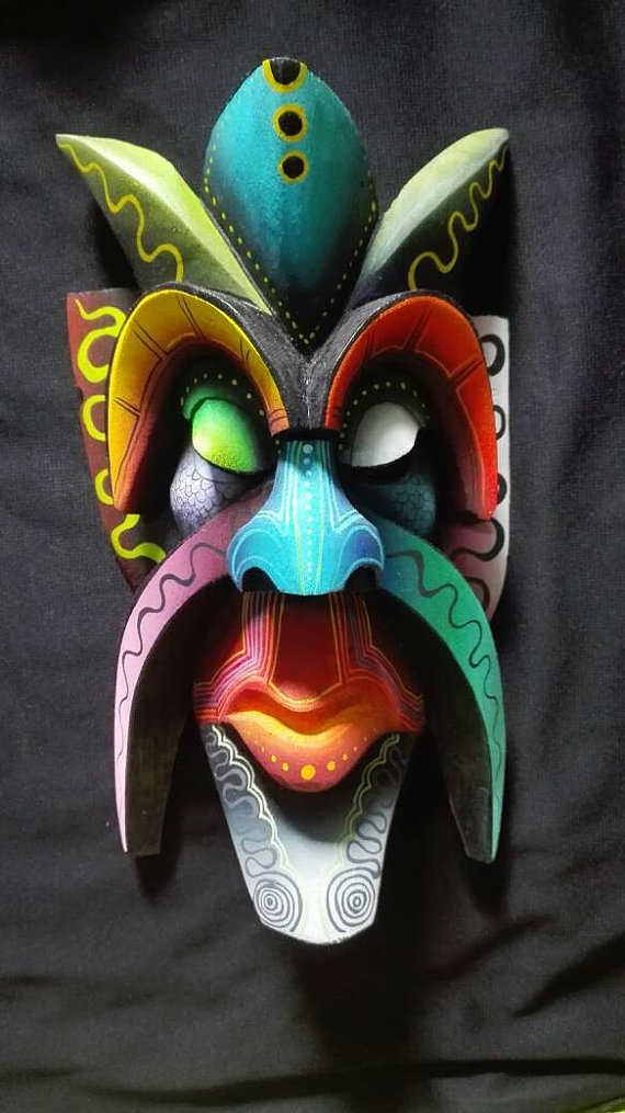 Indigenous Mask - Click Image to Close